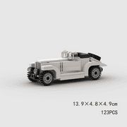 Speed Champions Car Back to the Futured Sets Model Building Bricks Supercar City Super Run Racing Sports Vehicle MOC Technique