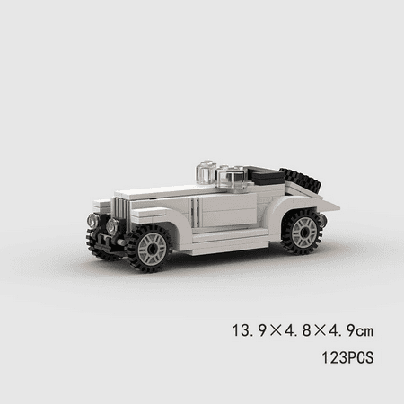 Speed Champions Car Back to the Futured Sets Model Building Bricks Supercar City Super Run Racing Sports Vehicle MOC Technique