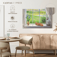 thumbnail image 5 of Elephant Stock Evening Breeze Wall Art - Horizontal Canvas Wall Art - Living Room Wall Decor - Animal Canvas - Orange And Green Decor By Timothy Easton - 12" x 8", 5 of 8