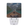 thumbnail image 5 of Yayeee LED Plug in Night Light for The Home with Auto Dusk to Dawn Light Sensors, 2 Pack, Lake, 5 of 6