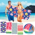 thumbnail image 1 of Sandproof Beach Towel - Microfiber, Fast Drying, 30x60 Inch for Travel, Pool, and Beach, 1 of 7
