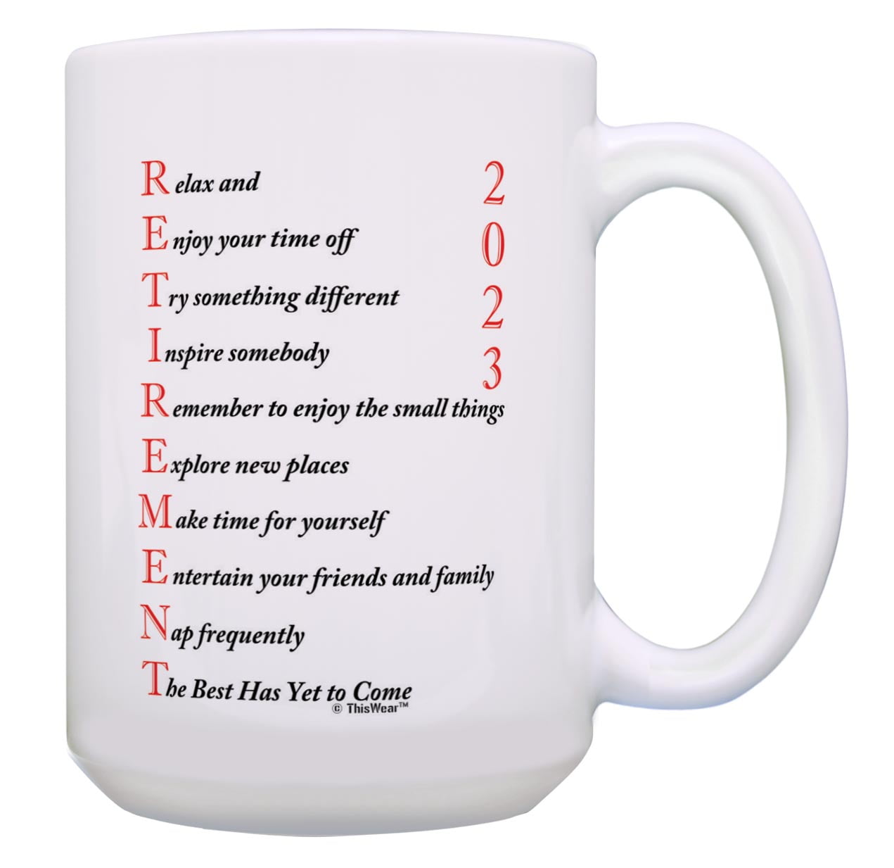 Retirement Mug Retirement Poem Happy Retirement Gifts For Men And My XXX Hot Girl