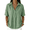 #250Light Green, variant on Womens Cotton Linen Tops Summer Shirts Button Down V Neck Half Sleeve Shirts