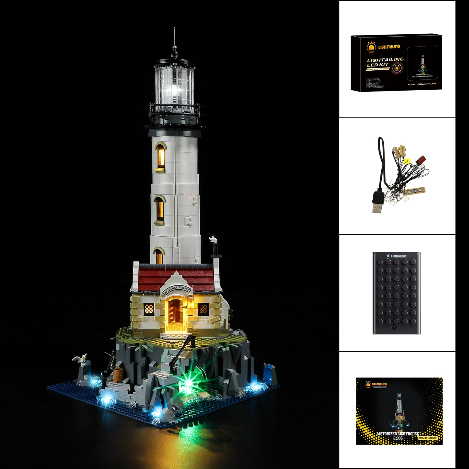 LGK549 Lightailing kit for LEGO® 21335 Motor.. - ToyPro