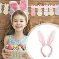 thumbnail image 3 of Peggybuy Rabbit Ears Headband Easter Adult Children Halloween Rabbit Ears Headwear Props, 3 of 7