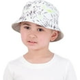 thumbnail image 4 of Addie & Tate Unisex Grey Reversible Bucket Hat for Kids 3-6 Years Old, 4 of 6