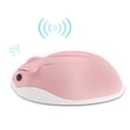 thumbnail image 7 of SHARE SUNSHINE Cute Hamster Shape Wireless Silent Mouse 1200DPI Optical Unique Small Cordless Quiet Mice for Computer Laptop PC for Kids Gift (1 Pack-Pink), 7 of 7