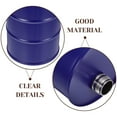 thumbnail image 5 of 750 ml Oil Drum Shape Water Bottle Stainless Steel Whisky Bottle Outdoor Travel Portable Wine Pot Wine Container Wine Canteen for Camping Outdoor Hiking Blue, 5 of 6