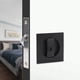 thumbnail image 2 of 2X Cerradura de Puerta de Bolsillo Cerradura de Puerta Negra Cerradura Antirrobo Cerradura de Puerta Cuadrada de Privacidad ContemporáNea Cerradura de Puerta Corrediza con Llaves, 2 of 6
