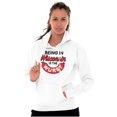 thumbnail image 4 of Wisconsin Wurst Meat Lovers Pun Funny Unisex Plus Fleece Graphic Hoodie Brisco Brands 2X, 4 of 5