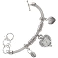 thumbnail image 4 of BRIGHTFUFU 1 UNID HERMOSA Pulsera de las Mujeres con RINESTONE RINESTONE Tachuelas Reloj Charm Pulsera, 4 of 8