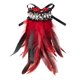 thumbnail image 1 of Lucakuins - Muñequeras de plumas, pulseras de plumas, pulsera para mujer, disfraz de Halloween, cosplay Lucakuins  moda, 1 of 8