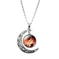 thumbnail image 2 of Collar de pareja Fiudx San Valentín colgante de piedra de estrella, 2 of 3