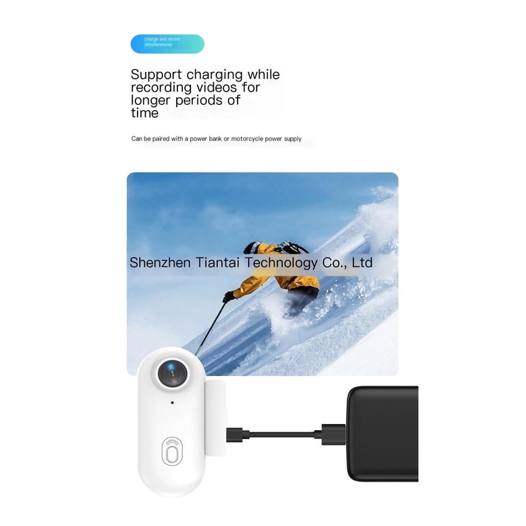 I3 4K Thumb Action Camera, Tiny Size, Mount Anywhere, Small Body