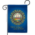 thumbnail image 2 of Breeze Decor 58145 States New Hampshire 2-Sided Impression Garden Flag - 13 x 18.5 in., 2 of 2