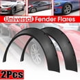 thumbnail image 1 of Universal 2X Auto Car Body Fender Flares Flexible Durable Polyurethane Kit Black, 1 of 8