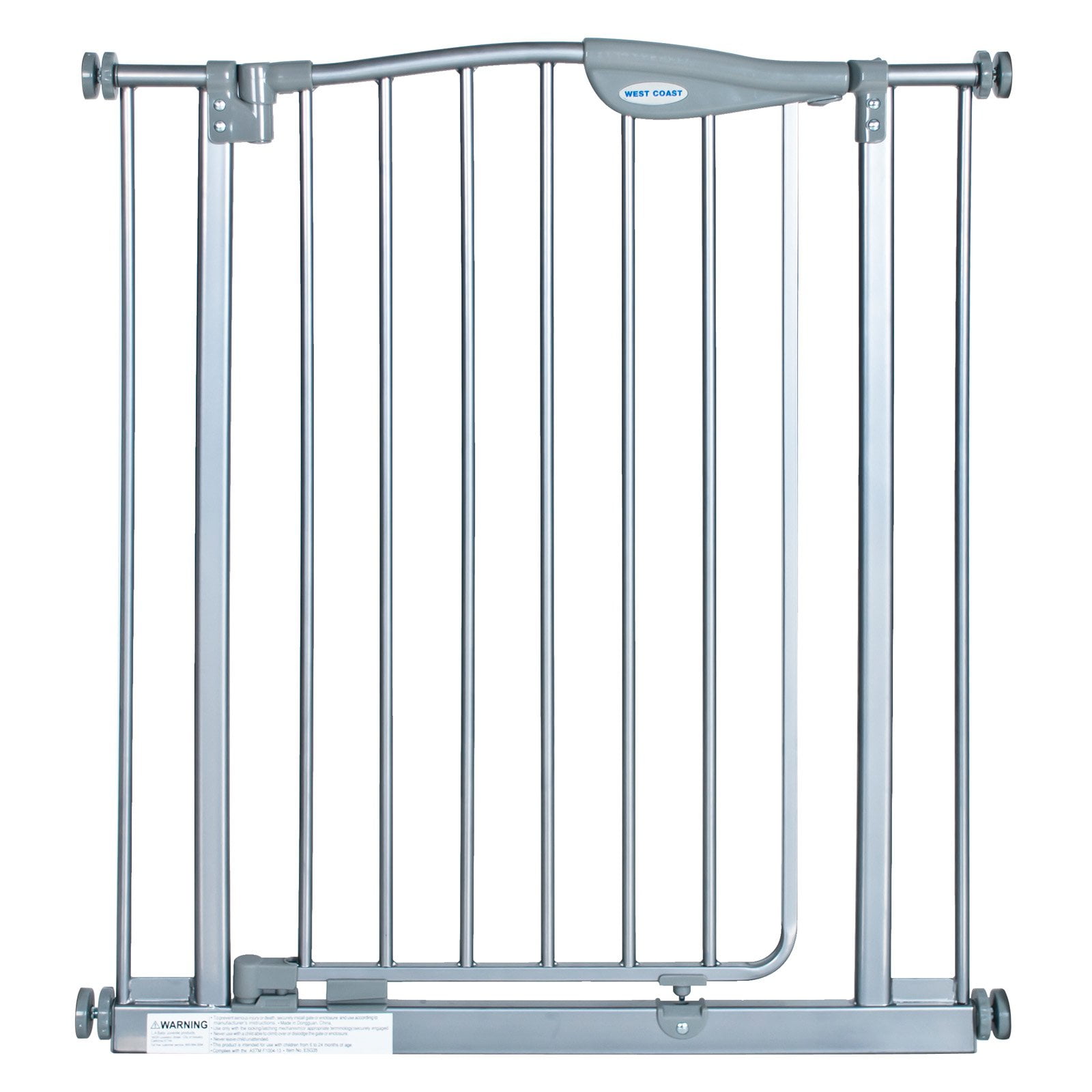 LA Baby Self Closing Gate with 2 Extensions