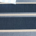 thumbnail image 6 of SAFAVIEH Courtyard Celinda Striped Indoor/Outdoor Area Rug, Navy Blue/Beige, 5'1" x 7'6", 6 of 11
