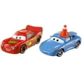 thumbnail image 1 of Disney/Pixar Cars Sally with Cone & Lightning McQueen Die-Cast Vehicle 2-Pack, 1 of 3