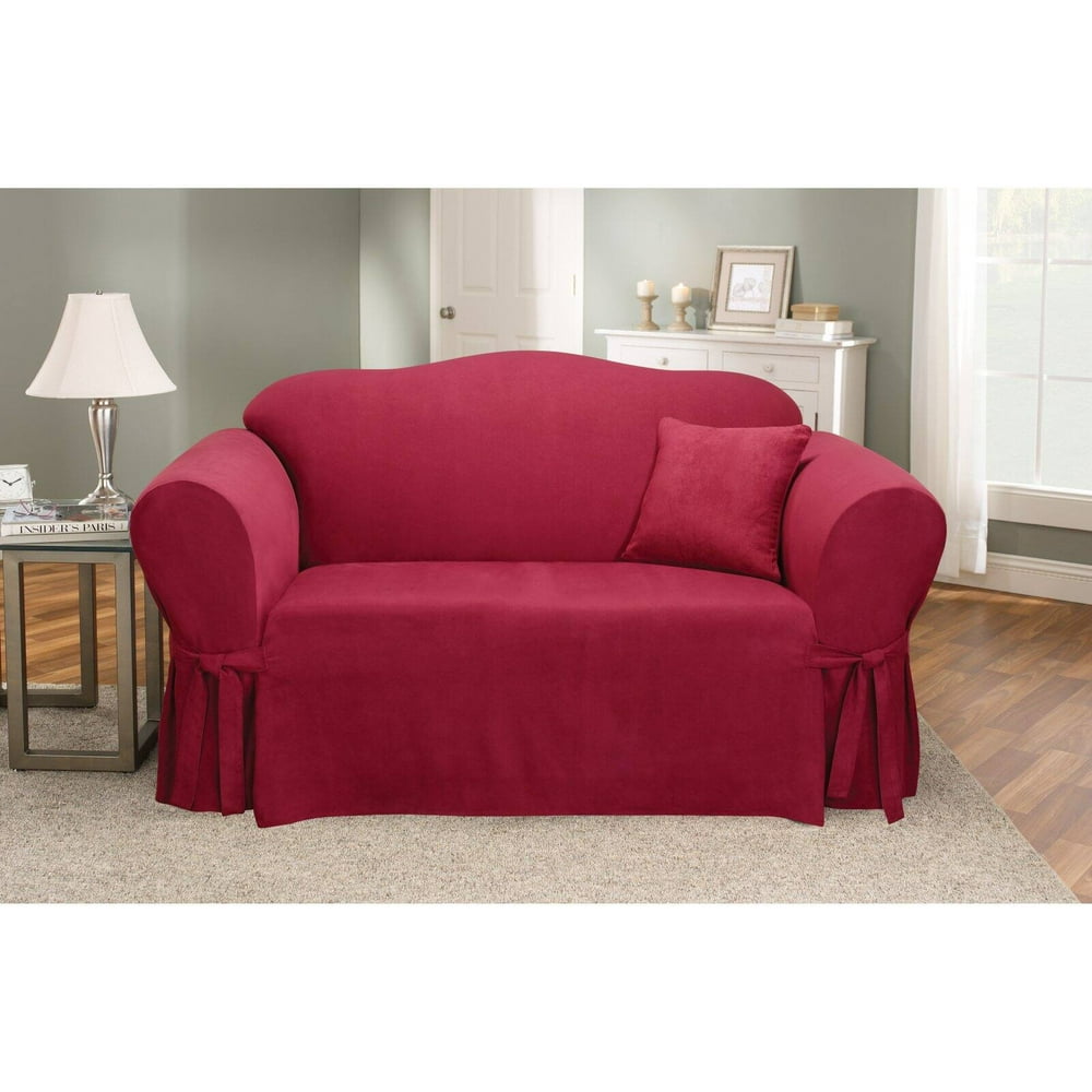 Sure Fit Soft Suede Sofa Slipcover