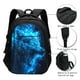 thumbnail image 3 of Fotbe Wolf Mochila con Estampado y Puerto USB para Hombre y Mujer, Mochila Antirrobo, Mochila de Viaje, Mochila Escolar, Mochila Universitaria, 3 of 7
