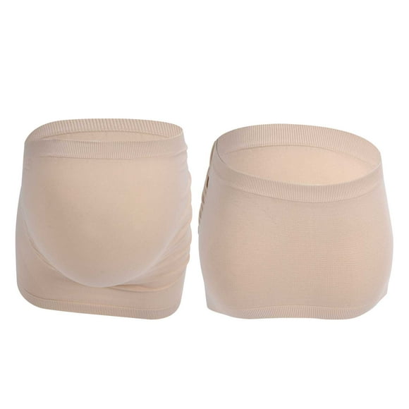 Cinturón de maternidad BuyWeekMX transpirable para el vientre Color de piel