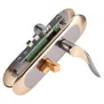 thumbnail image 3 of Door Lock Handle Entry Set Security Lock, Household Indoor Aluminum Alloy with Keys Hardware Accessory, 3 of 8