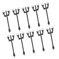 thumbnail image 4 of QualitChoice 10Pcs 7cm Model Courtyard Light Wired Lamppost Street LED Lamps, 4 of 6