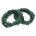 thumbnail image 2 of 2 uds planta Artificial 7,5 m hojas DIY decoración de boda/Navidad colección de artesanía hecha a mano corona de hojas verdes, 2 of 8