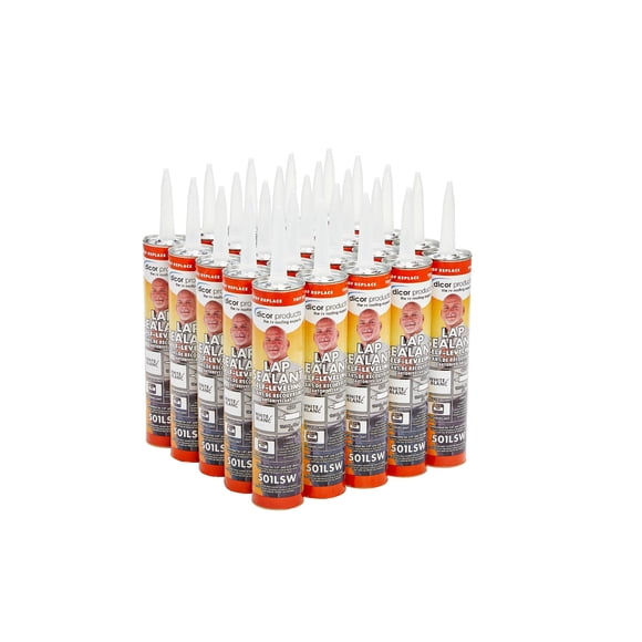 Lap Sealant Dicor 501LSW-25, autonivelante, sin HAPS, paquete de 25
