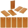 thumbnail image 3 of Masteelf 20pcs Blank Tags DIY Wooden Craft Original Natural with Holes for Painting& Sculpture Creation ( 60 x 30mm ), 3 of 10