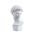thumbnail image 4 of Ludlz Classic Greek David Head Resin Sculptures and Statues, Home D茅cor Office D茅cor, Michelangelo David Bust Figurine Sculpture Statue Sketch Practice Model Figurine Home Decoration, 4 of 6