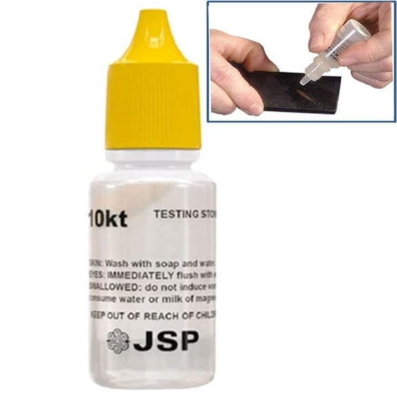 Waytest 10K Gold Testing Solution Purity Determiner Precious Metal USA