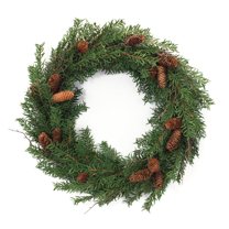 Melrose International LLC Pine Wreath 26"D Plastic