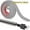 Grey-2m, variant on 2/3M Trapezoid Slot Floor Cord Cover Cord Protector Extension Wiring Duct Electric Wire Slot Cable Manage Cable Hider Organizer