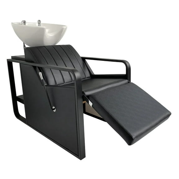 Lavacabezas Tarja Ceramica Estetica Barberia Salon C71 Letmex