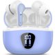 thumbnail image 1 of Auriculares inalámbricos BESNOOW Bluetooth 5.4 HiFi Stereo Blanco Púrpura, 1 of 7