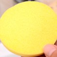 thumbnail image 3 of 96Pcs Cosmetic Puff Compress Facial Cleansing Sponge Face Cleansing Wash Sponge Makeup Exfoliator Exfoliating Tool (Yellow), 3 of 6