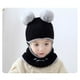 thumbnail image 3 of Minnieouse Gorro bonito tejido para bebé, gorro elegante y cómodo con pompón, gorros de invierno para niños, suaves Sombreros Rojo, 3 of 6