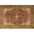 thumbnail image 1 of Ahgly Company Indoor Rectangle Medallion Brown Traditional Area Rugs, 7' x 9', 1 of 4