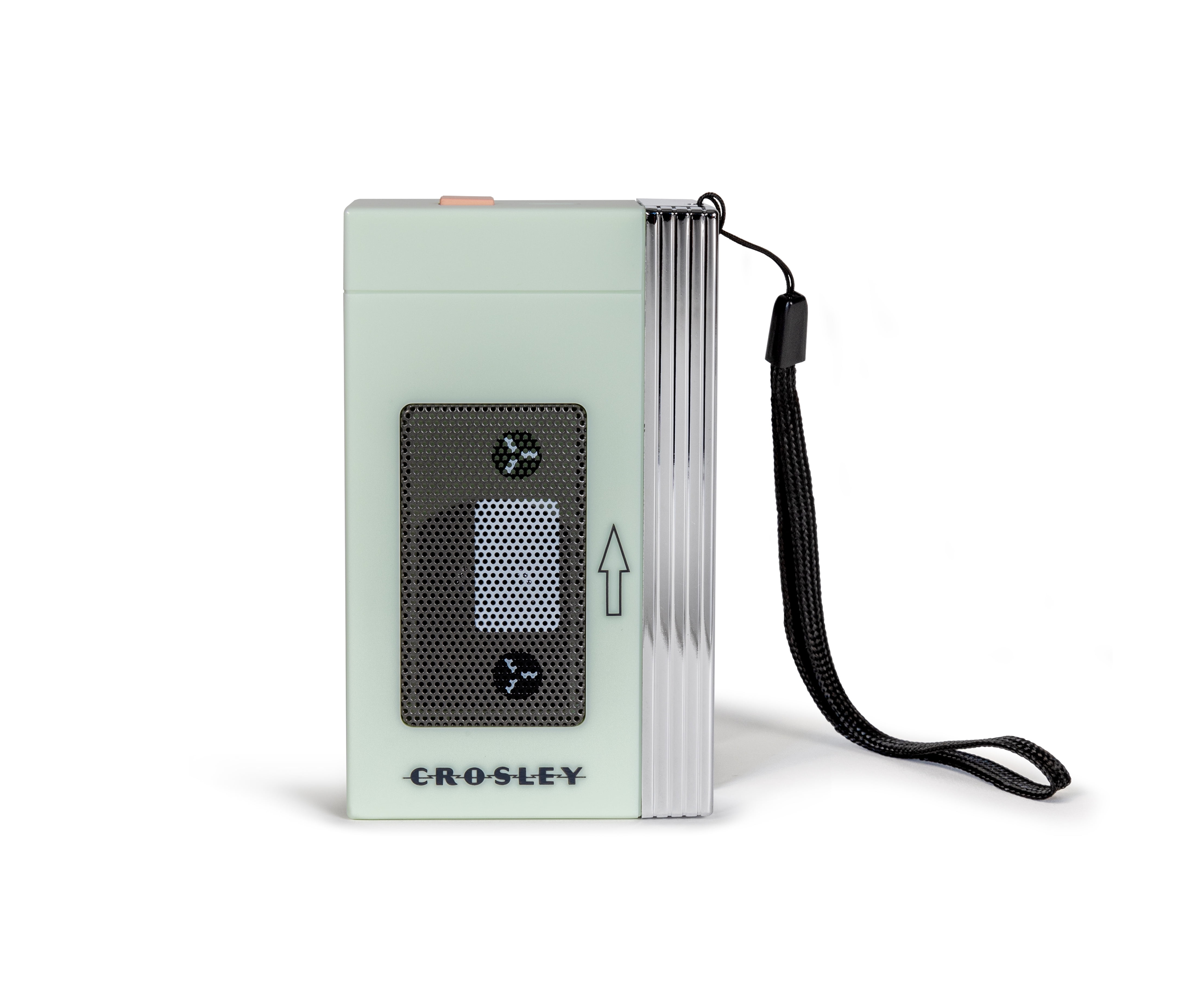 Crosley Mini Retro 80's Portable Bluetooth Speaker, Wireless with Microphone, Vintage