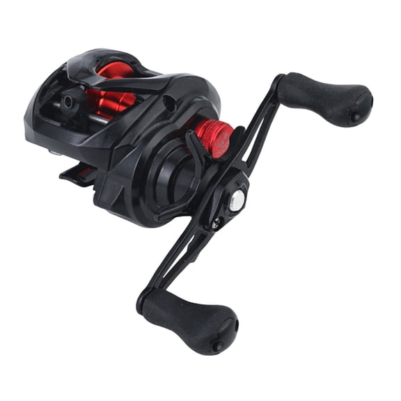 Hersfrd Baitcasting Reel 7.2 1 High-speed Anti-backlash Lure Reel Dc Smart Electronic Brake with Sound And Castings Alarm for Bass Multi-species Fish (Left)