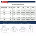 thumbnail image 2 of Odeerbi Kids Boys Girls Winter Thermal Jacket Hooded Coat Quilted Padded Outerwear Baby Kids Cute Down Jacket with Ear Hoodie Spring Fall Clothes Infant Clothing Coat Red, 2 of 3
