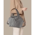 thumbnail image 7 of Insulated Lunch Box for Women, 12L Puffy Reusable Lunch Bag for Work, Office & Picnic, Leak-Proof Tote with Shoulder Strap,Grey, 7 of 7