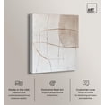 thumbnail image 2 of Meandering Grace IV Canvas Print Minimalist Decor by Art Remedy, Gallery Wrapped, 36 x 45, 2 of 6