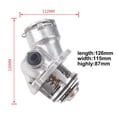 thumbnail image 4 of Thermostat Housing w/ Sensor for Mercedes Benz C300 E350 2722000415 2722000115, 4 of 5
