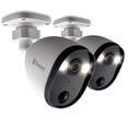 thumbnail image 1 of Cámara de seguridad Swann Spotlight 1080p Wi-Fi Bullet (paquete de 2), 1 of 5