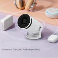 thumbnail image 3 of Projecteur Portable, Projecteur Intelligent 12.0 Quad Core WiFi Mini Projecteur avec Correction de Keystone, Support de Décodage pour Netflix, 100-220V, 3 of 8