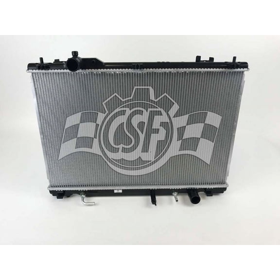 CSF 3386 1 Row Plastic Tank Aluminum Core Radiator