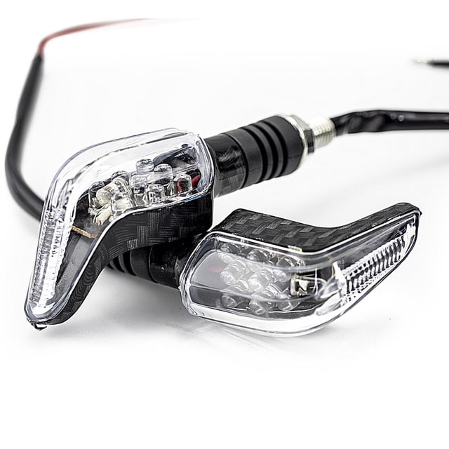 Focos Led Direccionales Kinlley 12Pcs negro Motos Cuatriciclos